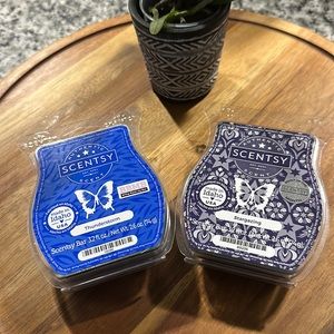 SCENTSY  WAX BARS SET OF 2 “thunderstorm ” & stargazing